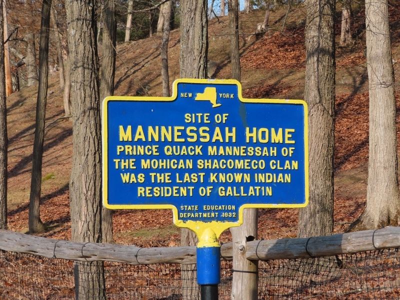 Mannessah Home Marker image. Click for full size.