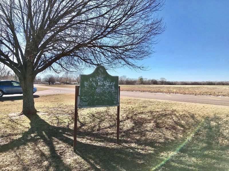 Run of '89 South Boundary Marker image. Click for full size.