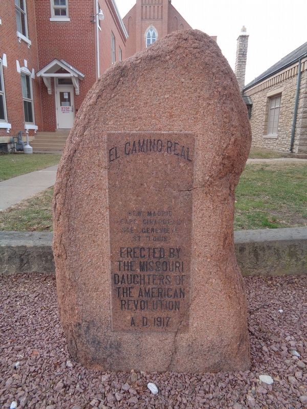 El Camino Real Marker image. Click for full size.