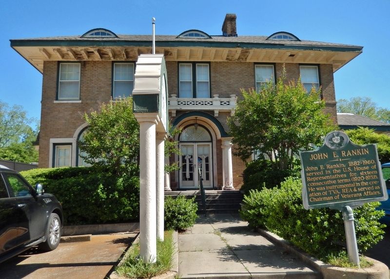 John E. Rankin Marker • <i>wide view<br>(former John Rankin home in background)</i>. Click for full size. John E. Rankin Marker • <i>wide view<br>(former John Rankin home in background)</i> image. Click for full size.