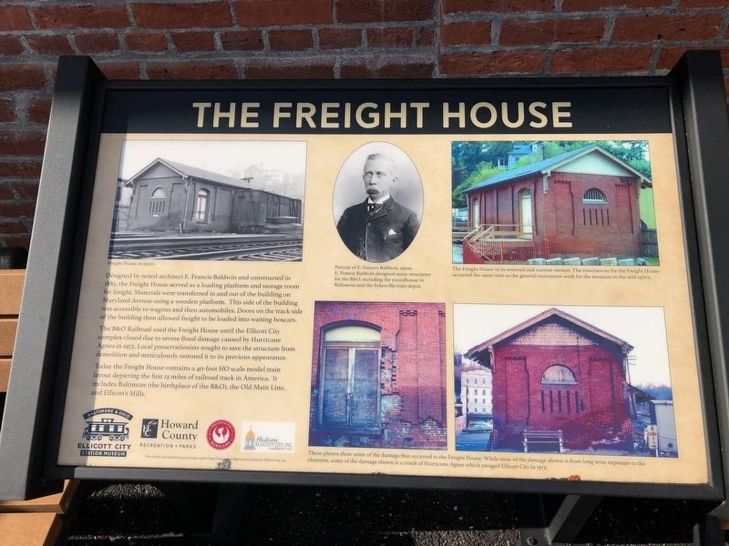 The Freight House Marker image. Click for full size.