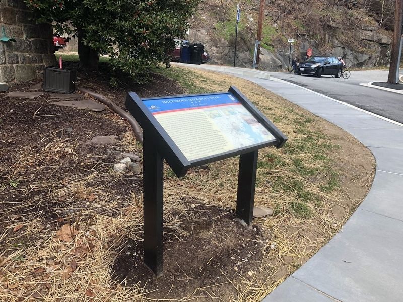 Baltimore Regional Trail Marker image. Click for full size.