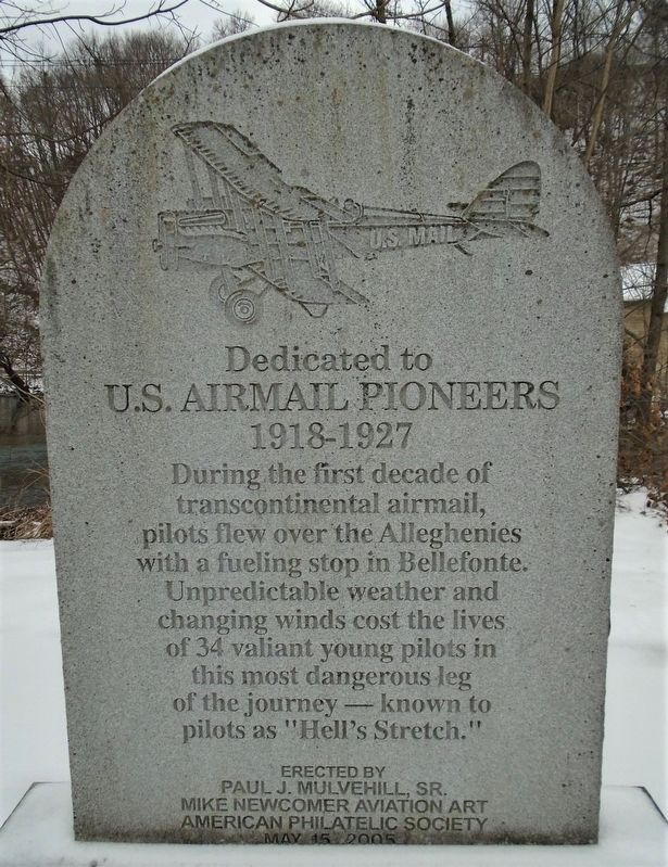 U.S. Airmail Pioneers Marker image. Click for full size.