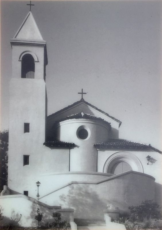 Marker photo of Corpus Christi Church. Click for full size. Marker photo of Corpus Christi Church image. Click for full size.