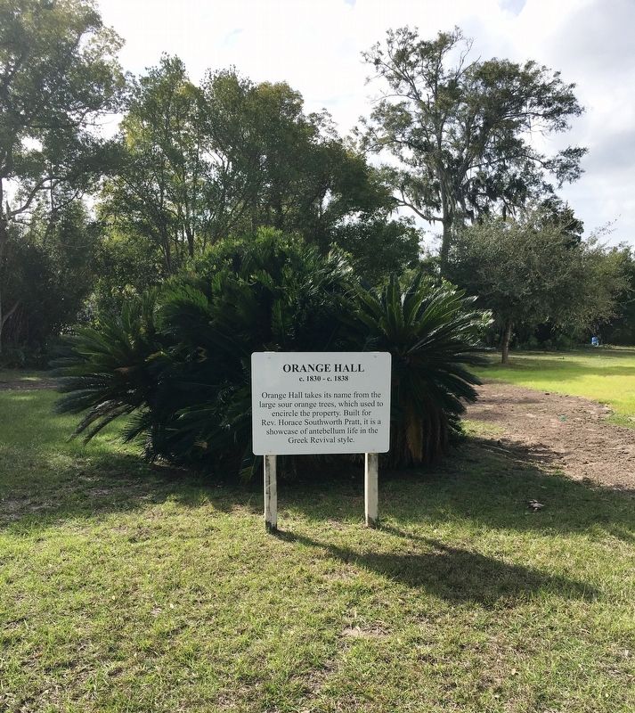 Orange Hall Marker. Click for full size. Orange Hall Marker image. Click for full size.