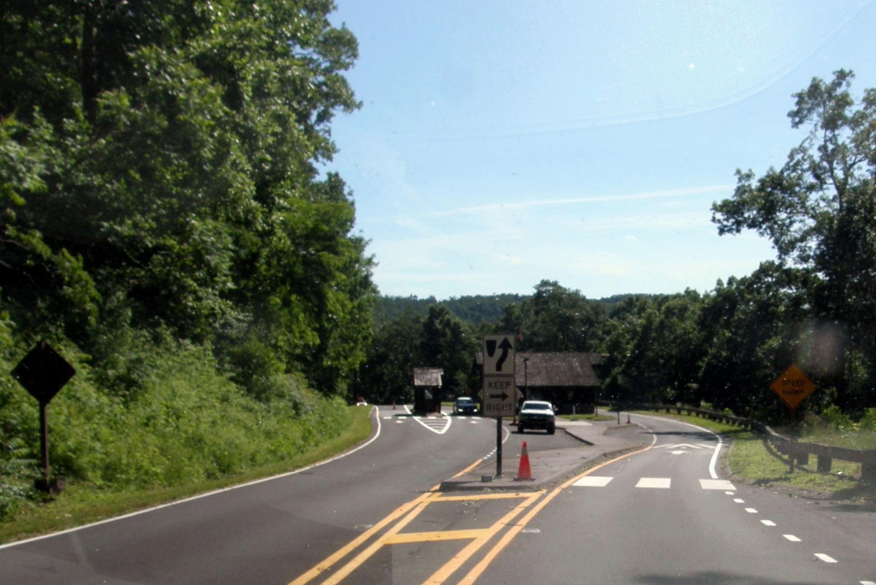 Exiting at the Rockfish Gap Station image. Click for full size.