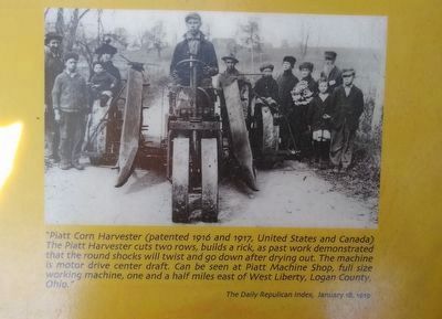 The Broad and Fertile Acres Marker — lower right image image. Click for full size.