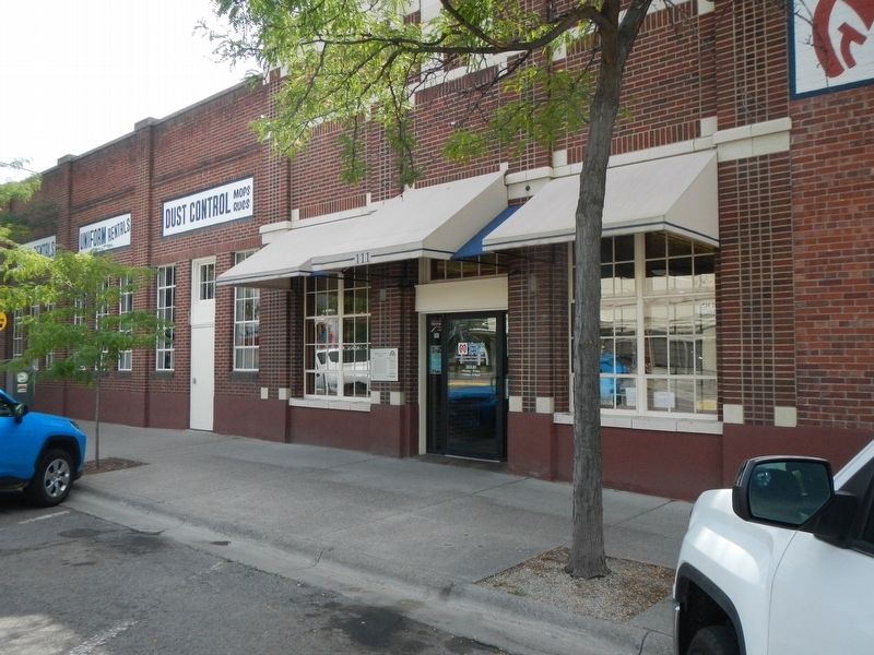 Missoula Laundry Company and Marker image. Click for full size.