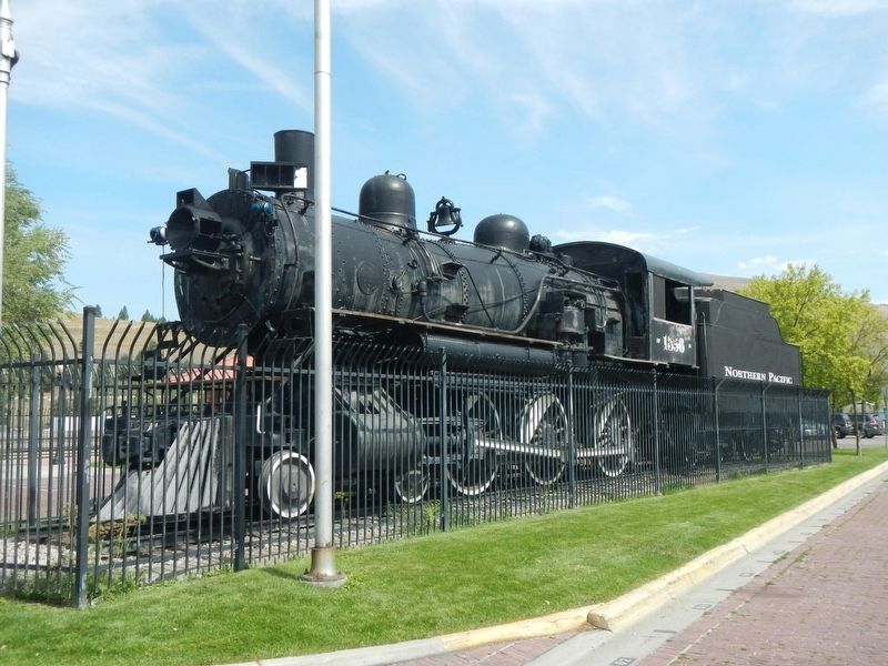 Northern Pacific Railroad Locomotive image. Click for full size.