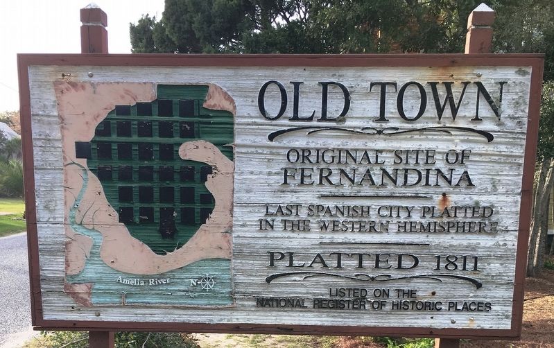 Old Town Marker image. Click for full size.