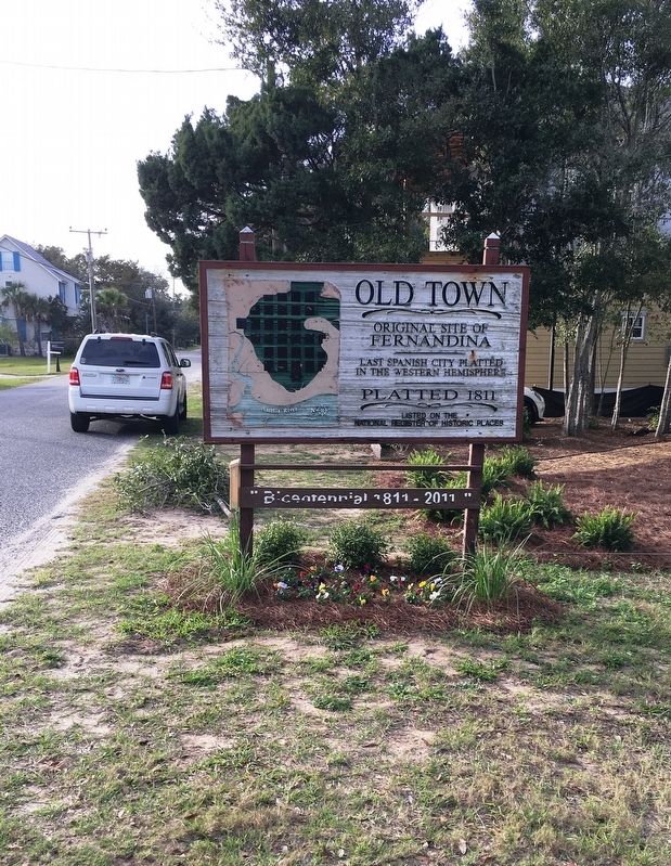 Old Town Marker image. Click for full size.