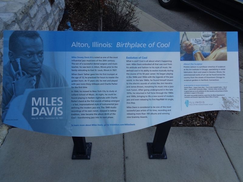 Miles Davis Marker image. Click for full size.