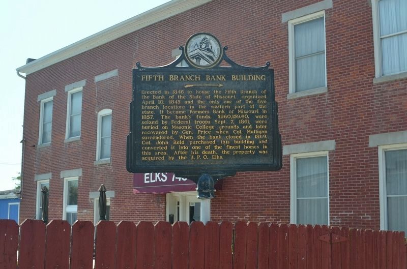 Fifth Branch Bank Building Marker image. Click for full size.