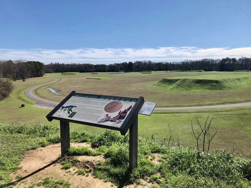 View from the top of Mound B. image. Click for full size.