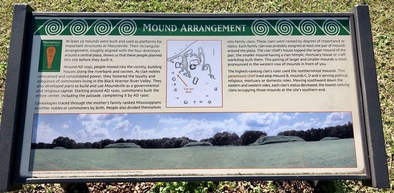 Mound Arrangement Marker. Click for full size. Mound Arrangement Marker image. Click for full size.