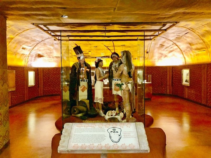 The Rulers of Moundville exhibit located in the Jones Archaeological Museum. image. Click for full size.