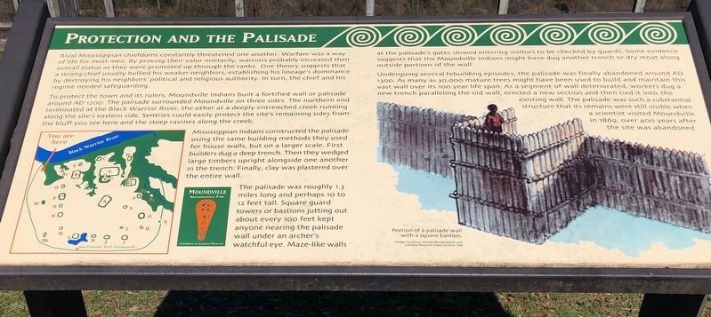 Protection and the Palisade Marker image. Click for full size.