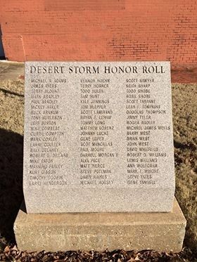 Desert Storm Honor Roll Marker image. Click for full size.