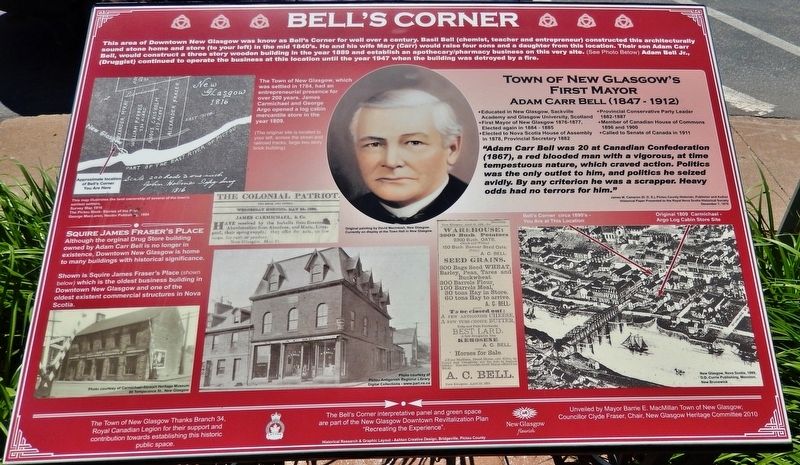 Bell's Corner Marker image. Click for full size.