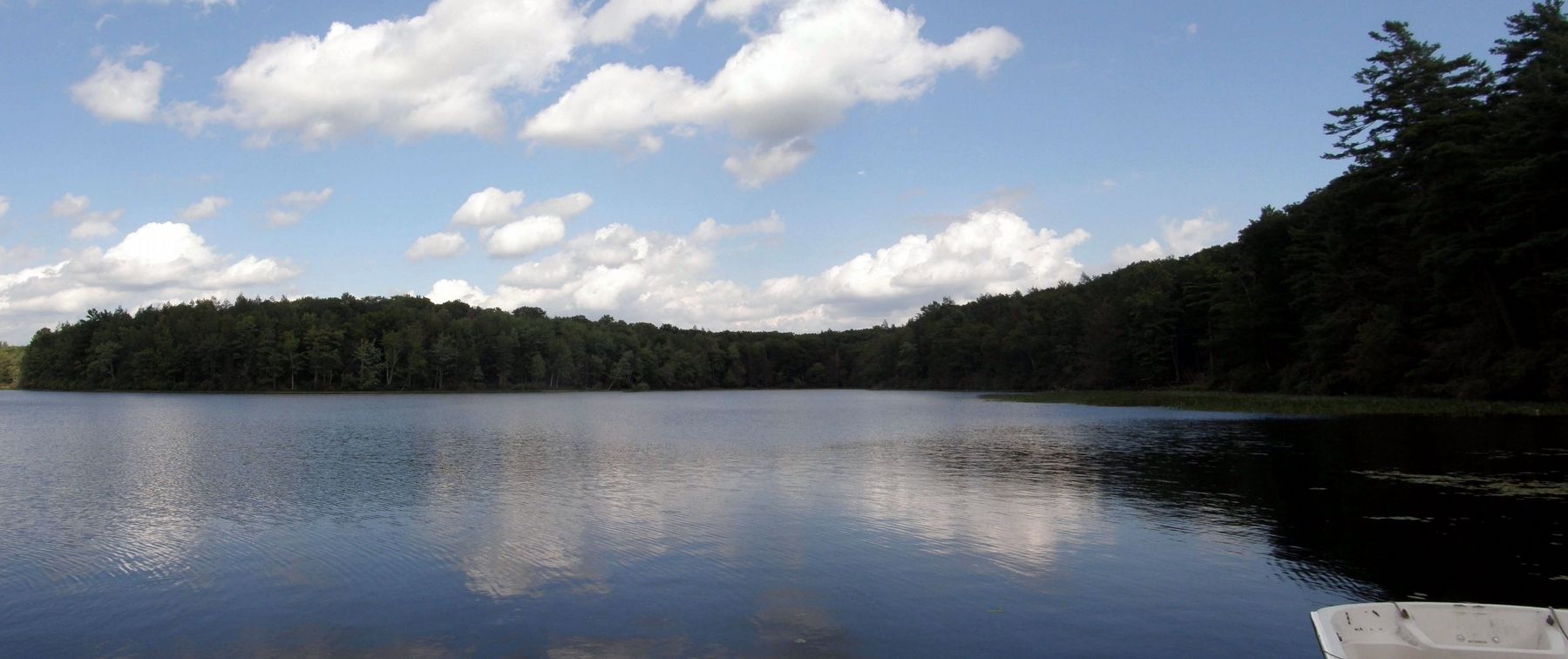 Lake Lacawac. Click for full size. Lake Lacawac image. Click for full size.