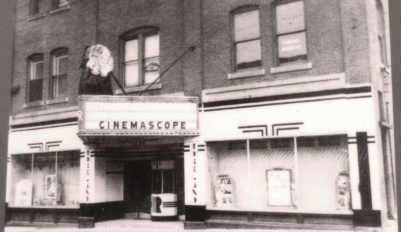 Marker detail: Roseland Theater, New Glasgow. Click for full size. Marker detail: Roseland Theater, New Glasgow image. Click for full size.