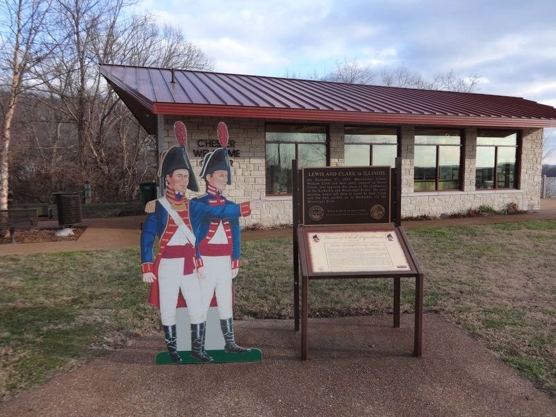 Chester, Randolph County, Illinois Marker. Click for full size. Chester, Randolph County, Illinois Marker image. Click for full size.