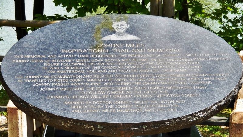Johnny Miles Marker image. Click for full size.
