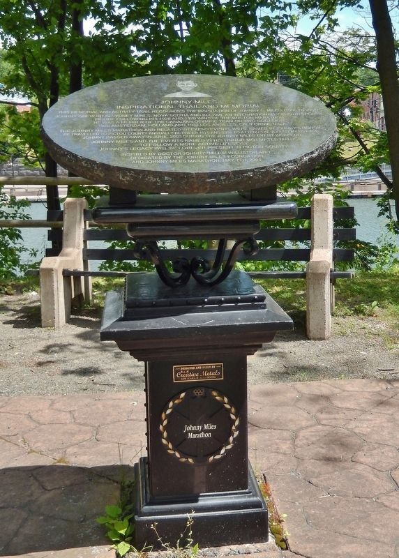 Johnny Miles Marker (<i>tall view</i>). Click for full size. Johnny Miles Marker (<i>tall view</i>) image. Click for full size.