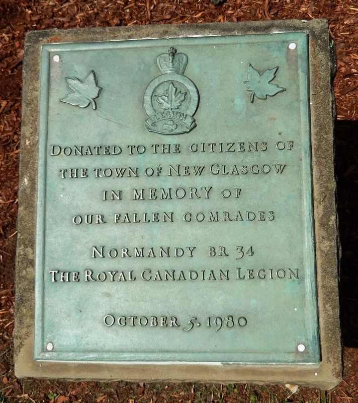 Normandy Branch 34 Marker image. Click for full size.