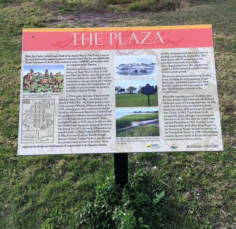 The Plaza Marker image. Click for full size.