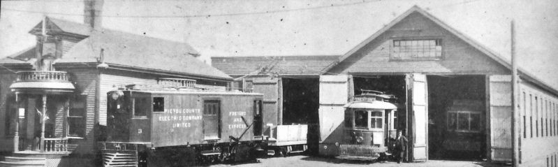 Marker detail: Pictou County Electric Company image. Click for full size.
