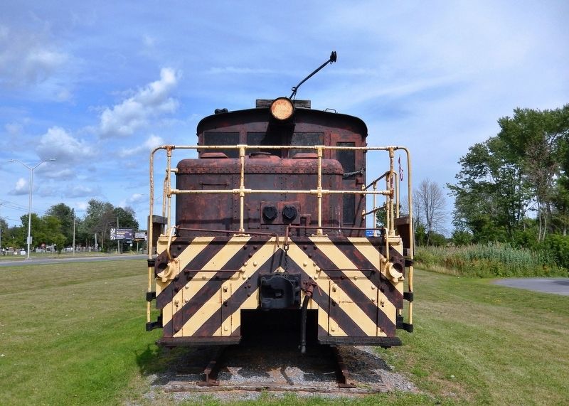 Electric Locomotive No. 17 (<i>front view</i>) image. Click for full size.