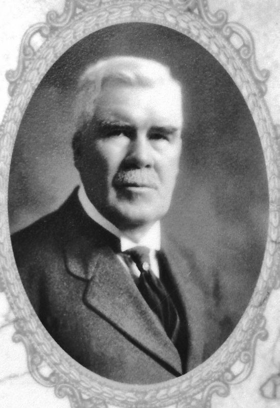 Marker detail: John McMartin M.P.<br>(1859-1918) image. Click for full size.