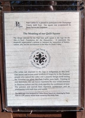 The Barn at Mac-A-Cheek Castle Marker image. Click for full size.