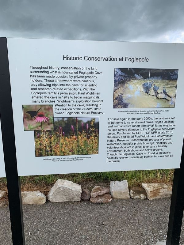 Historic Conservation at Foglepole Marker image. Click for full size.