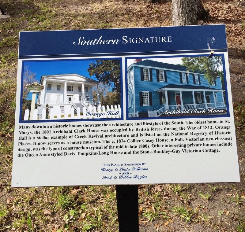 Southern Signature Marker. Click for full size. Southern Signature Marker image. Click for full size.