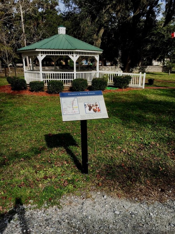 Georgia’s Spanish Period Marker. Click for full size. Georgia’s Spanish Period Marker image. Click for full size.