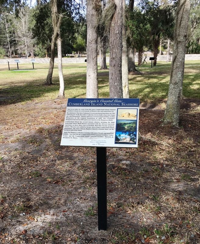 Georgia’s Coastal Gem Marker. Click for full size. Georgia’s Coastal Gem Marker image. Click for full size.