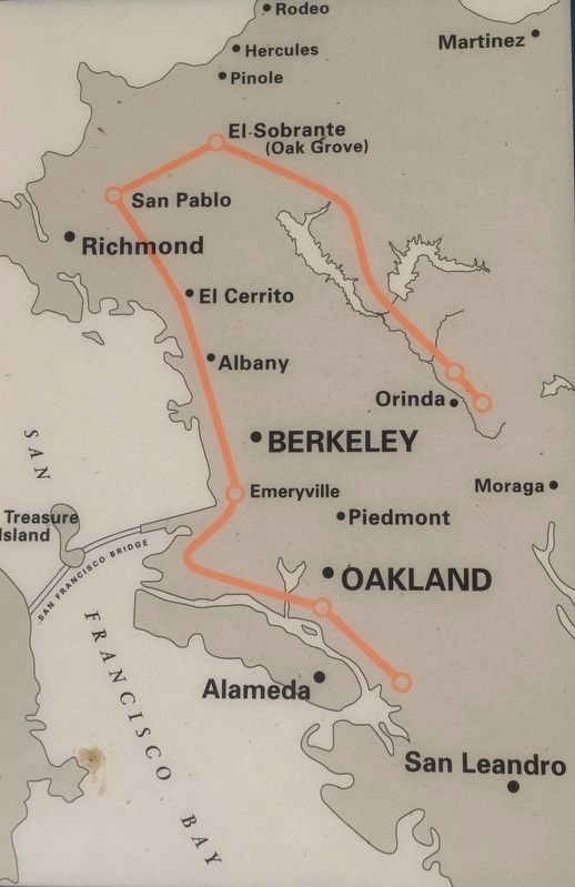 Marker inset: Map of completed sections of C&N Railroad image. Click for full size.