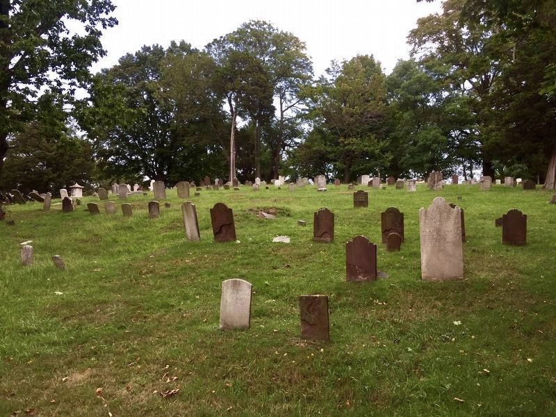 Burying Ground - looking uphill image. Click for full size.
