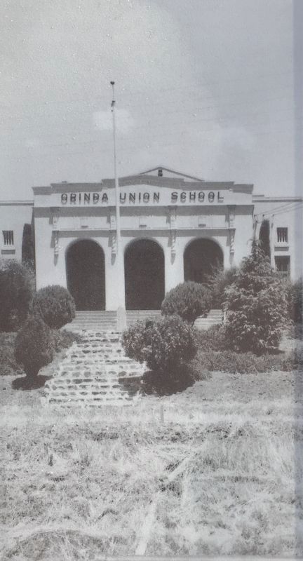 Marker inset photo: Orinda Union School image. Click for full size.