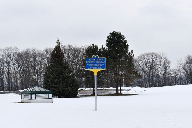 The Sanatorium Marker image. Click for full size.