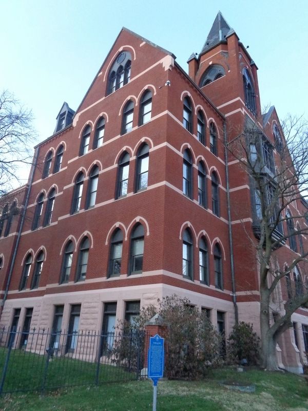 DuBourg Hall Marker. Click for full size. DuBourg Hall Marker image. Click for full size.