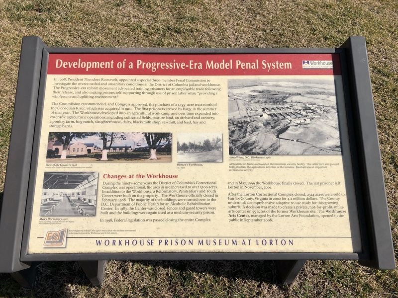 Development of a Progressive-Era Model Penal System Marker image. Click for full size.