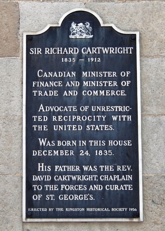 Sir Richard Cartwright Marker image. Click for full size.