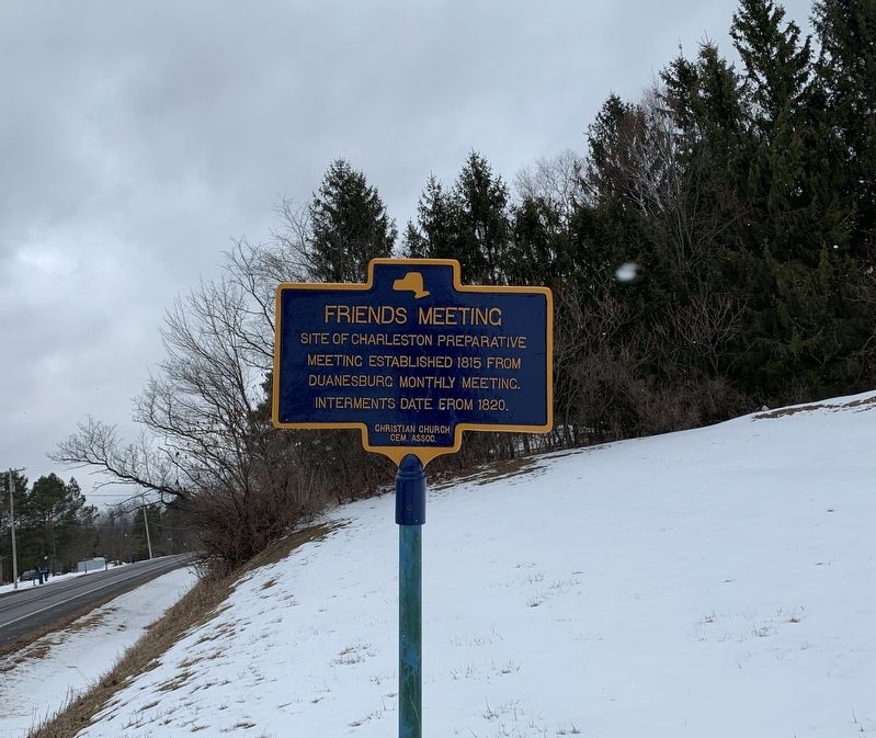 Friends Meeting Marker. Click for full size. Friends Meeting Marker image. Click for full size.