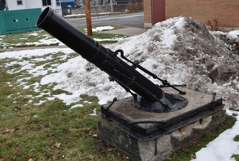 Cannon Next to the Alexander D. Ellis Marker image. Click for full size.