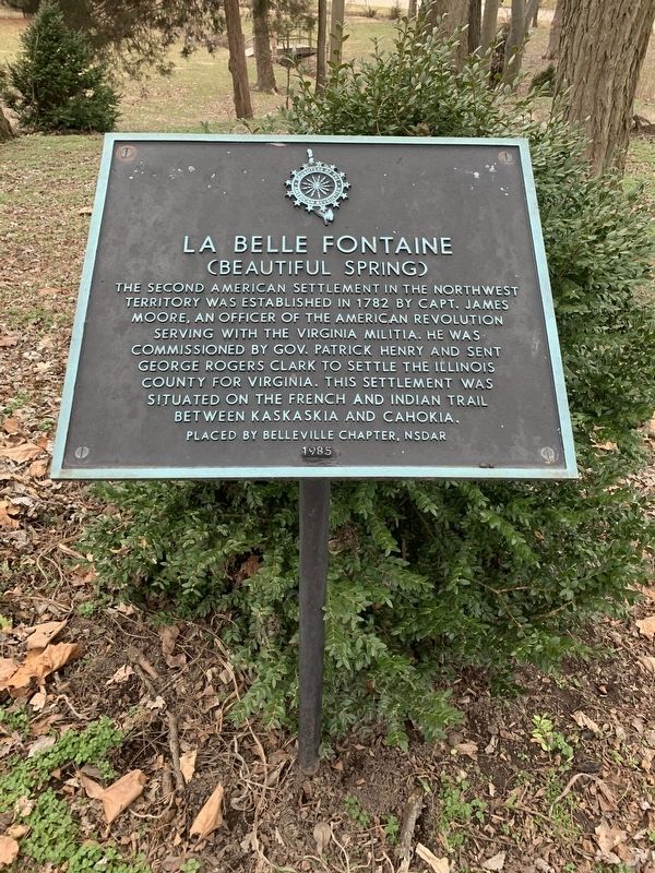 La Belle Fontaine Marker image. Click for full size.