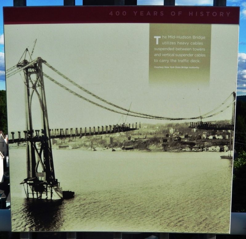 Mid-Hudson Bridge Marker image. Click for full size.