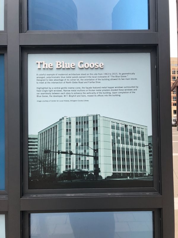The Blue Goose Marker image. Click for full size.